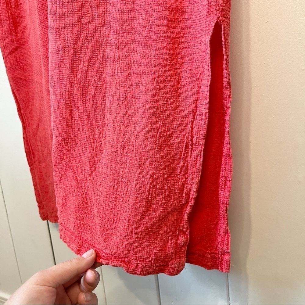 Vintage EzzE Wear Carribean Cotton Resort Collection Coral Maxi Dress. - Picture 6 of 10